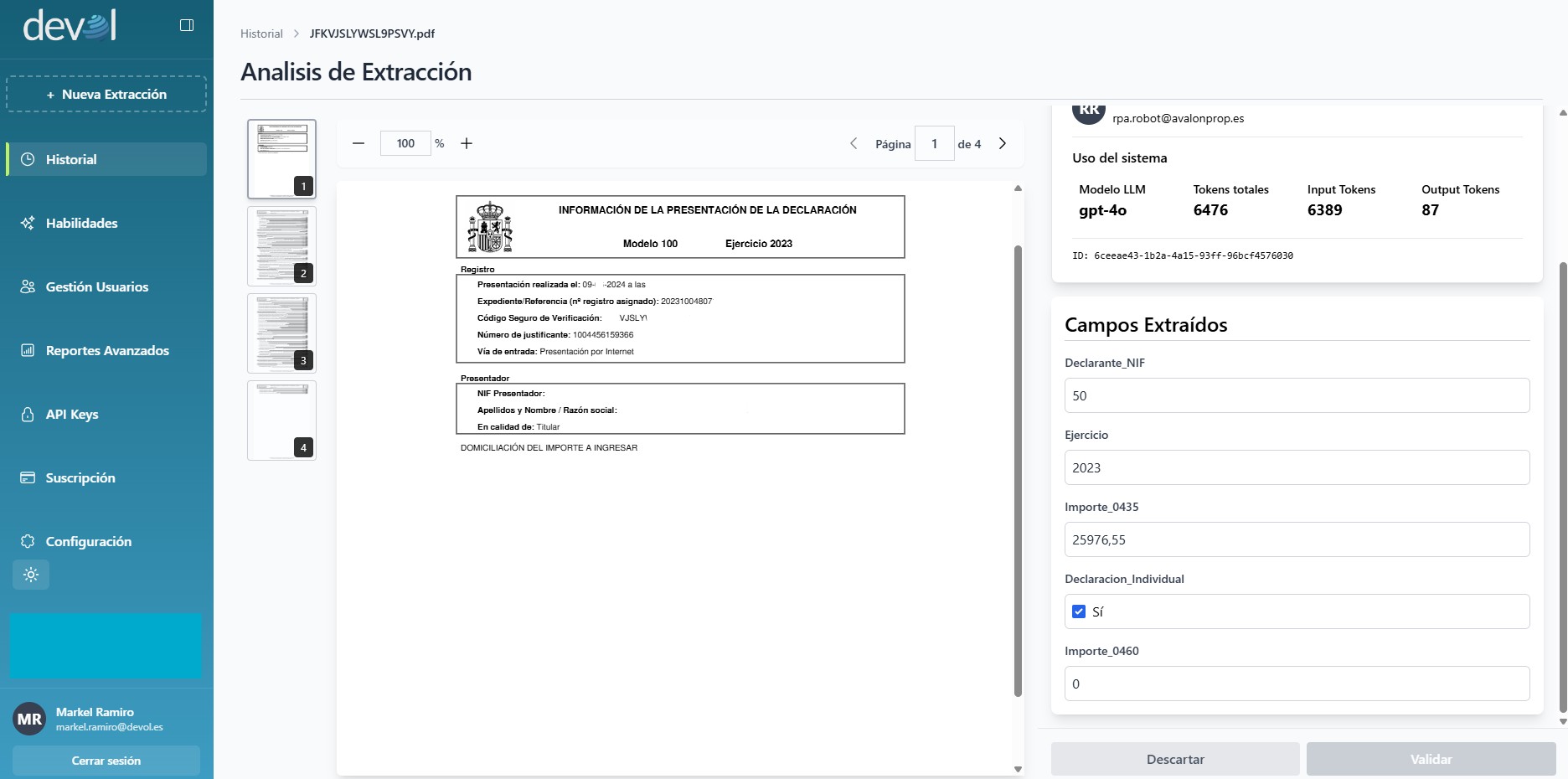 DocMind LLM Document Extraction
